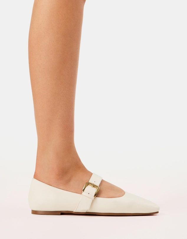 FREDIA Ballet Flats - Bone