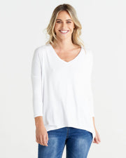 Geneva Tee - White