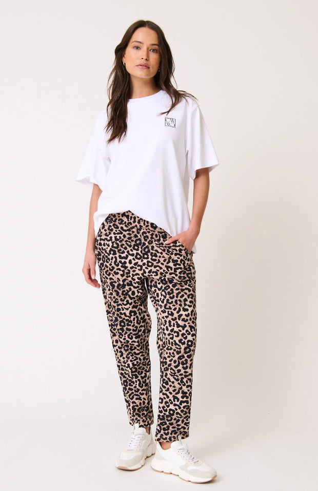 (PRE-ORDER) Grace Pant - Neutral Leopard