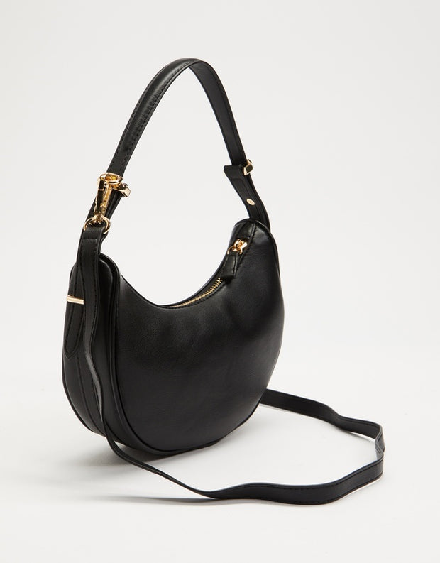 Halo Shoulder Bag - Black