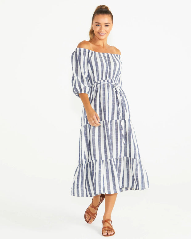 Harley Midi Dress - Stripe