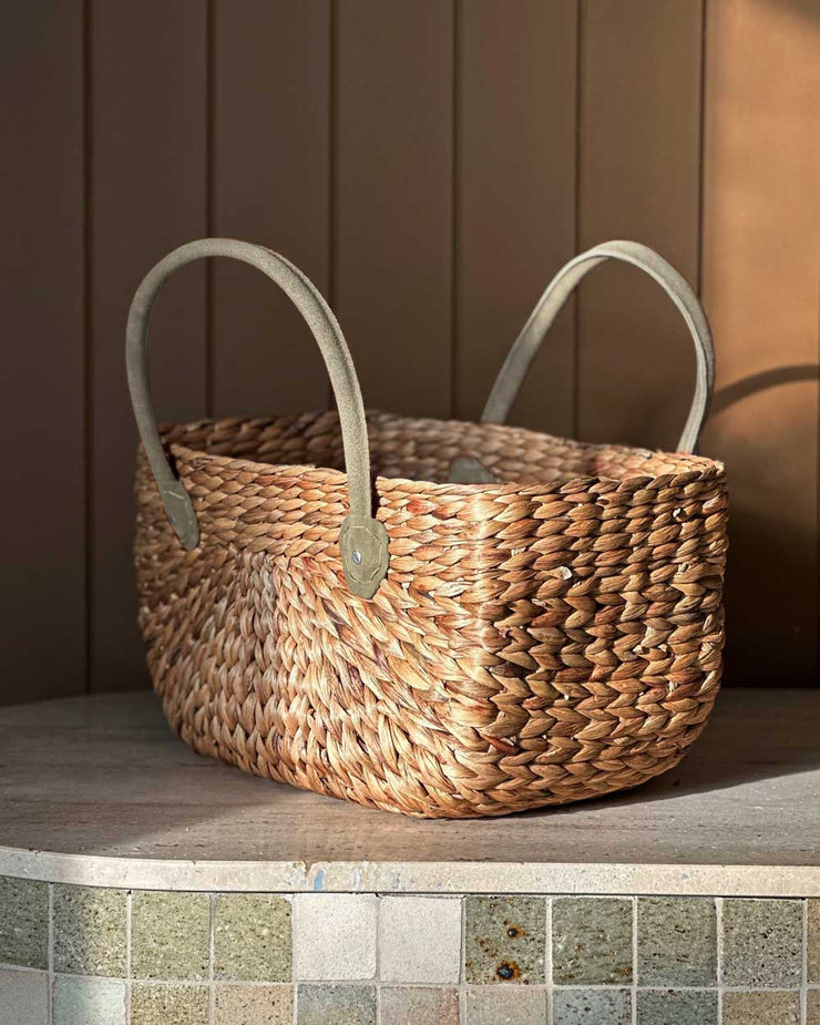 Harvest Bags - SAGE Suede Handle