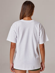 Hollywood 90's Relax Tee - White