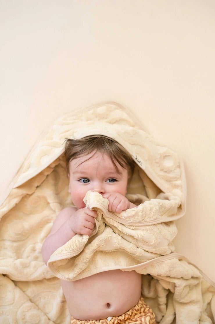 KiiN - Hooded Beach Towel - Oat