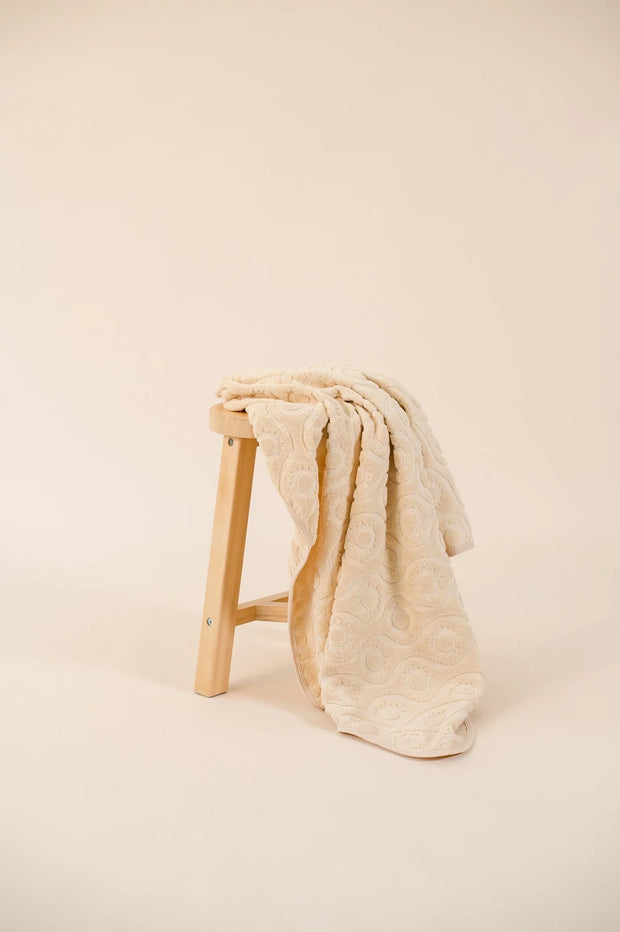 KiiN - Hooded Beach Towel - Oat