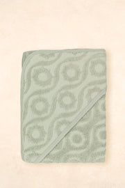KiiN - Hooded Beach Towel - Sage
