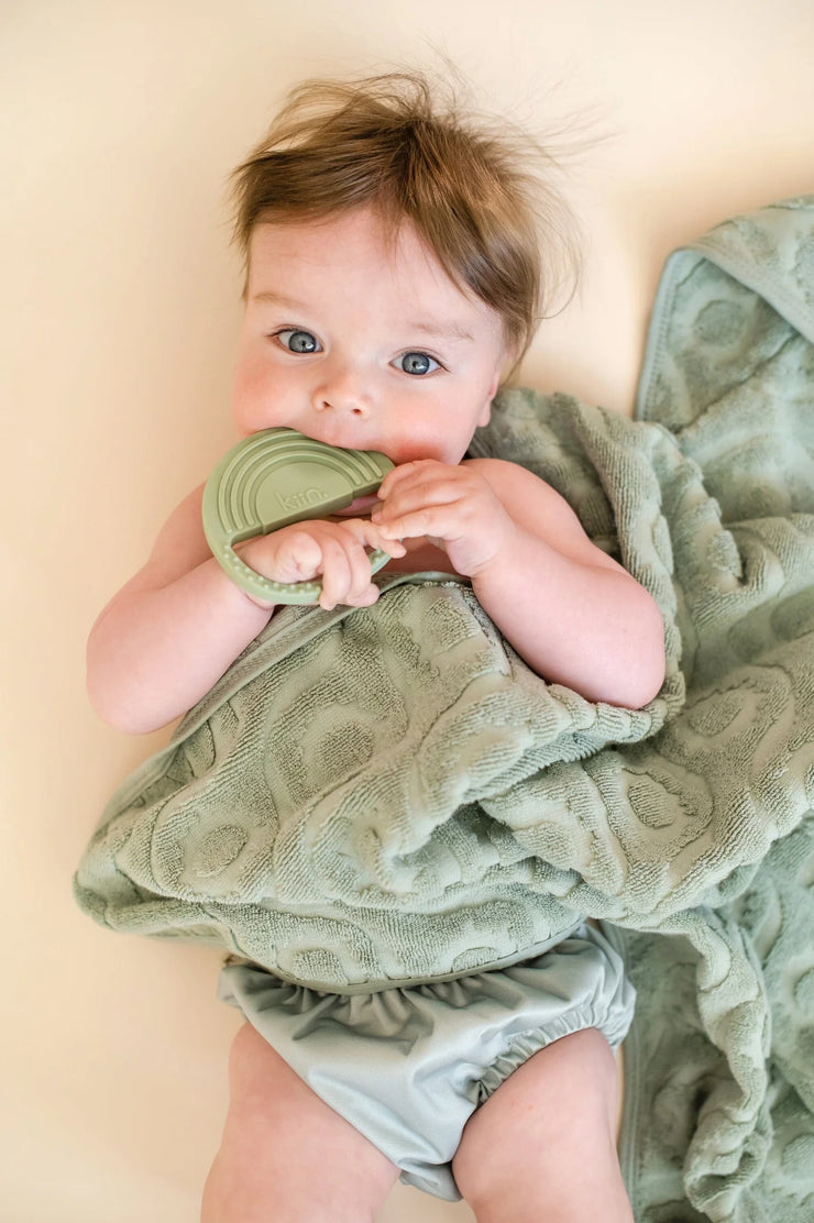 KiiN - Hooded Beach Towel - Sage