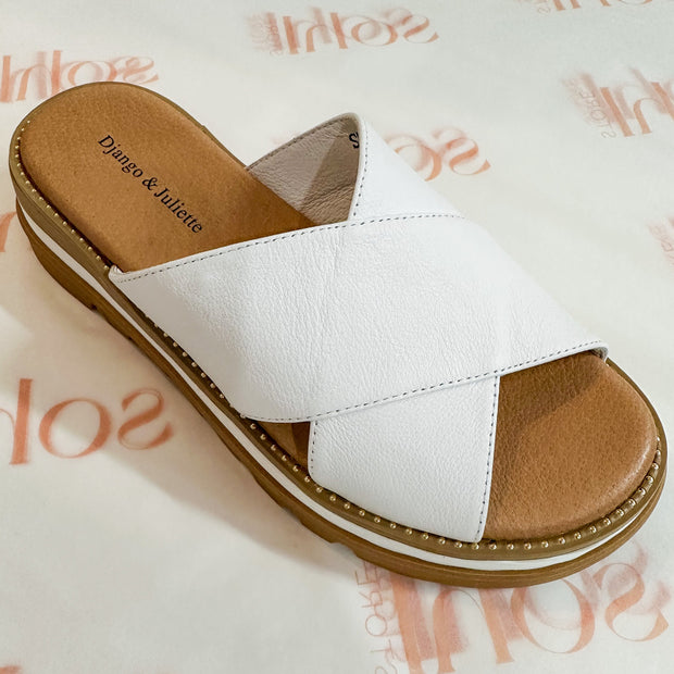SHASA Sandal - White Leather