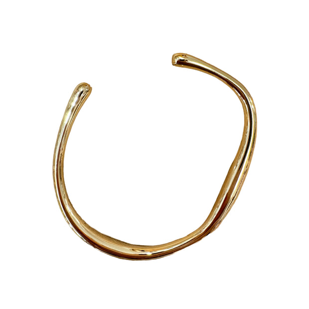 ARIA Cuff Bangle - 14KT Gold Plated