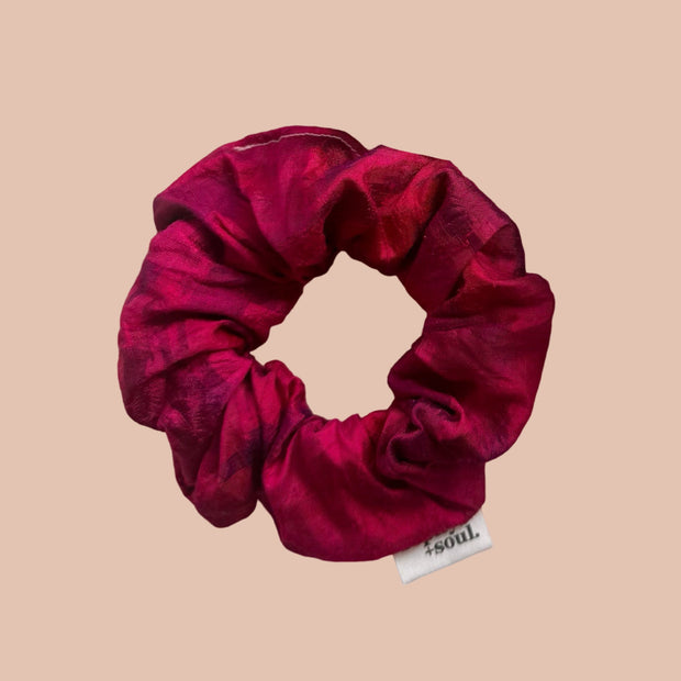 Scrunchie - Mulberry/Pink