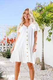 Indie Dress - White