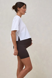 Into It Crop Tee - White