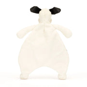 JELLYCAT Bashful Puppy Comforter - Black & Cream