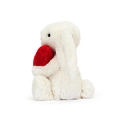 JELLYCAT Bashful Bunny Small - Red Love Heart