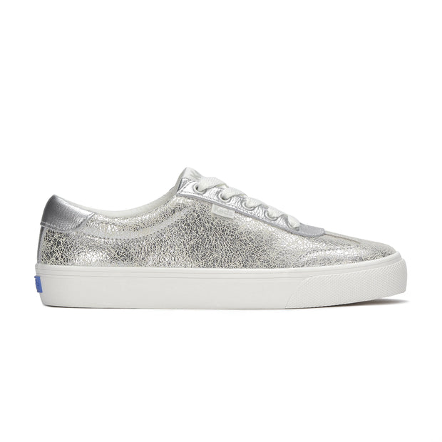 KEDS - Jump Kick T-Toe - Distressed Metallic Silver