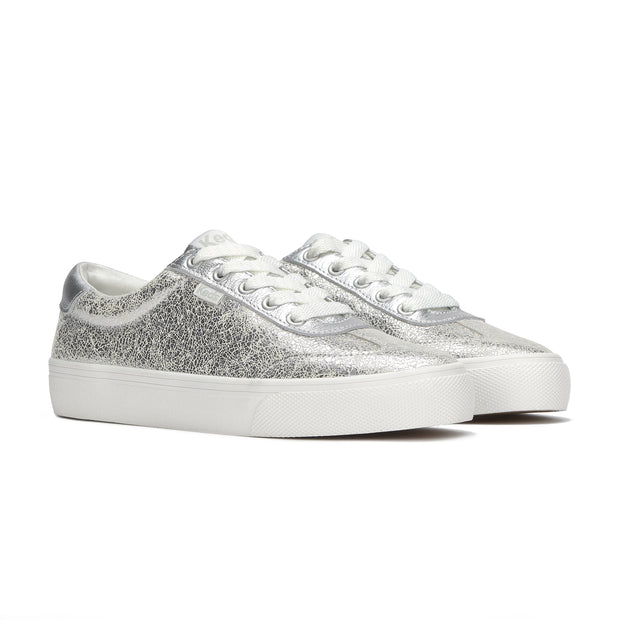 KEDS - Jump Kick T-Toe - Distressed Metallic Silver