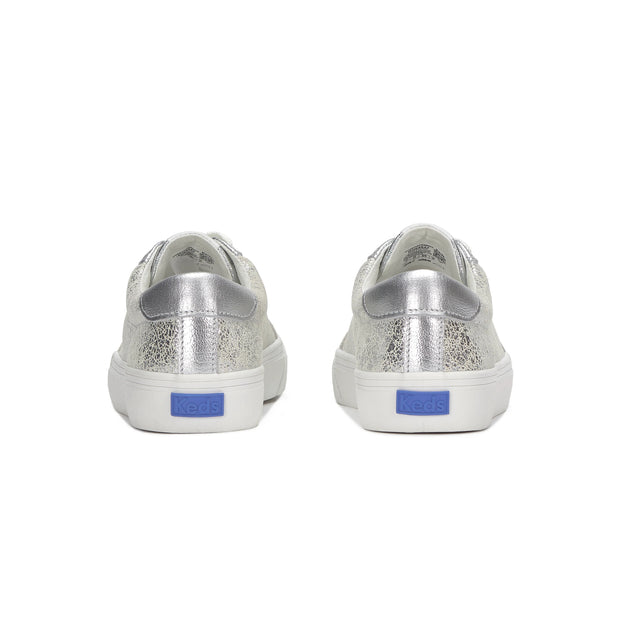 KEDS - Jump Kick T-Toe - Distressed Metallic Silver