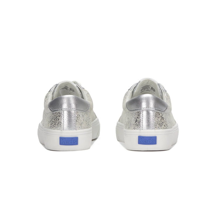 KEDS - Jump Kick T-Toe - Distressed Metallic Silver