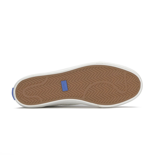 KEDS - Jump Kick T-Toe - Distressed Metallic Silver
