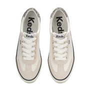 KEDS - Jump Kick T-Toe Leather - Suede Snow White