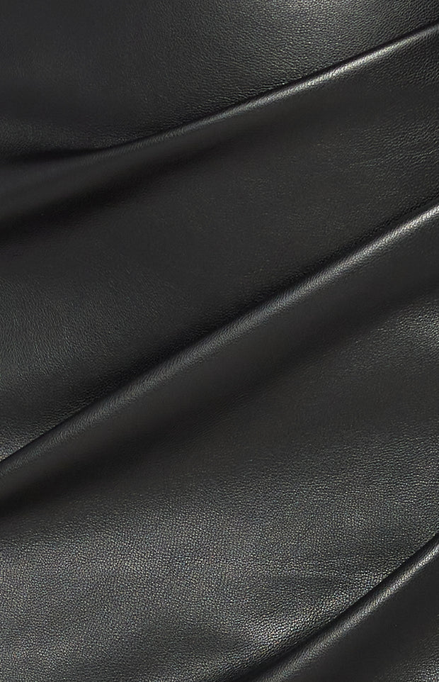 Kayla Faux Leather Skirt