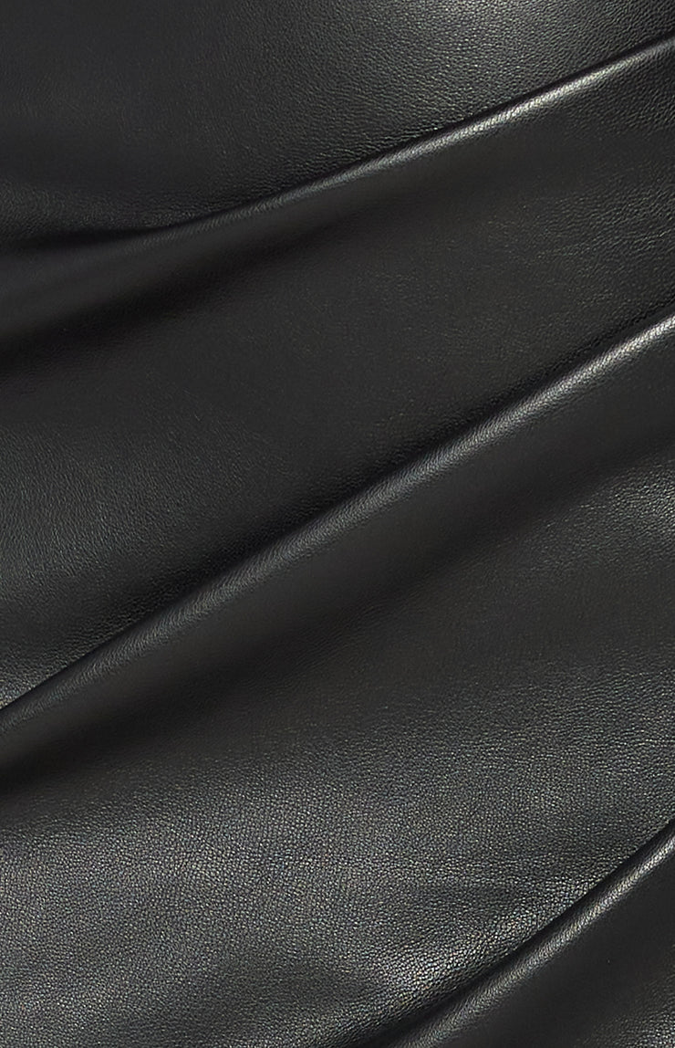 Kayla Faux Leather Skirt