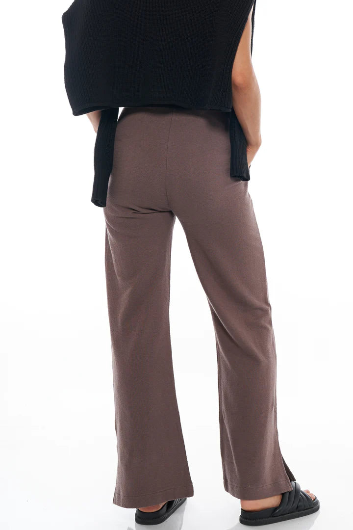 Kindred Split Pants - Ash Brown