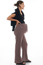 Kindred Split Pants - Ash Brown