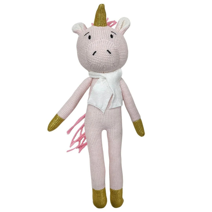 ES KIDS Knitted Unicorn - Large 43cm