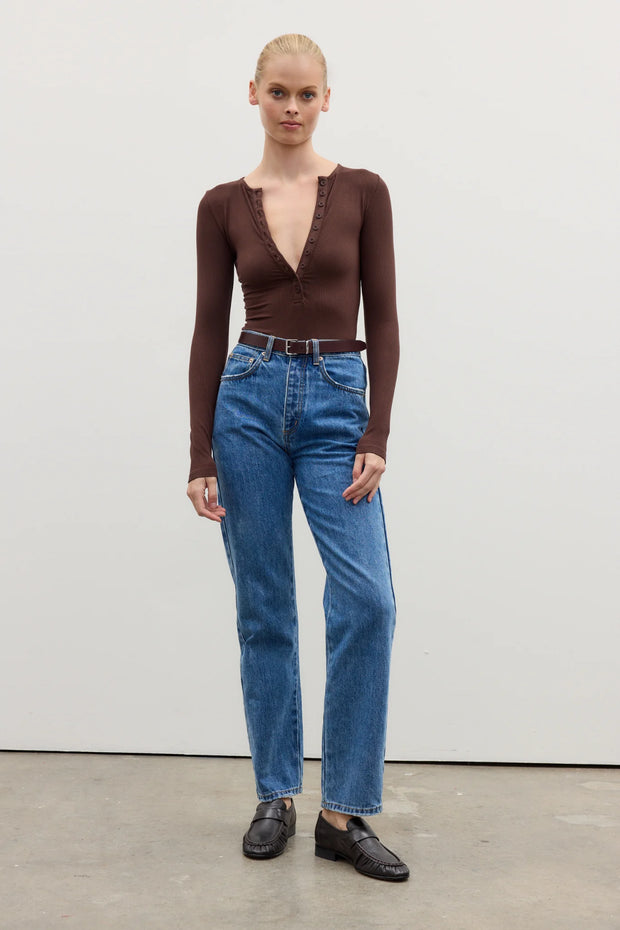 BAYSE - LARA Bodysuit - Chocolate