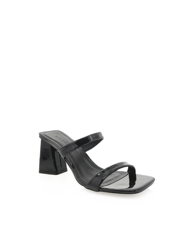 LAUREL Heels - Black Patent