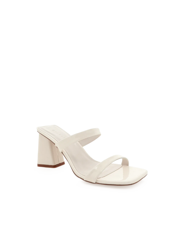 LAUREL Heels - Bone Patent
