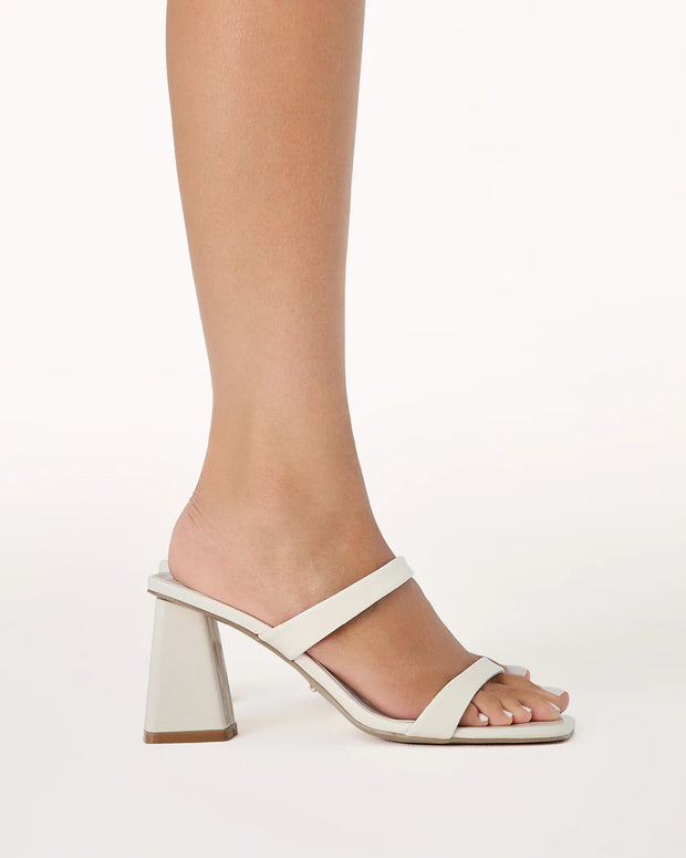 LAUREL Heels - Bone Patent