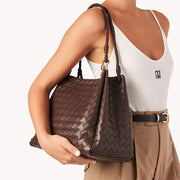 LENI Shoulder Bag - Chocolate