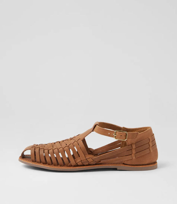 LAORNA Flat Sandals - Tan