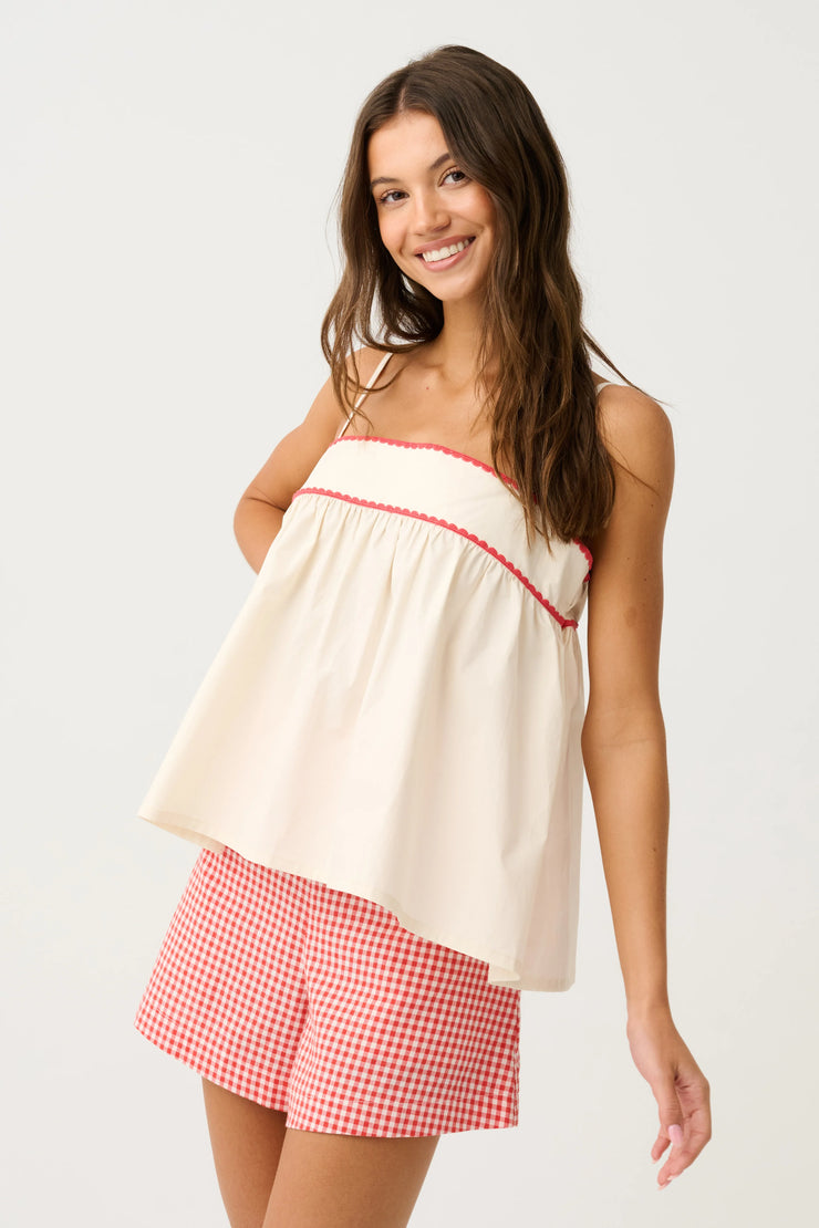 (PRE-ORDER) Layla Top - Buttercream