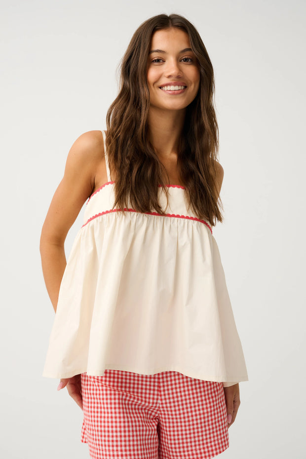 (PRE-ORDER) Layla Top - Buttercream