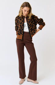 (PRE-ORDER) Leah Knit Cardi - Coco Leopard