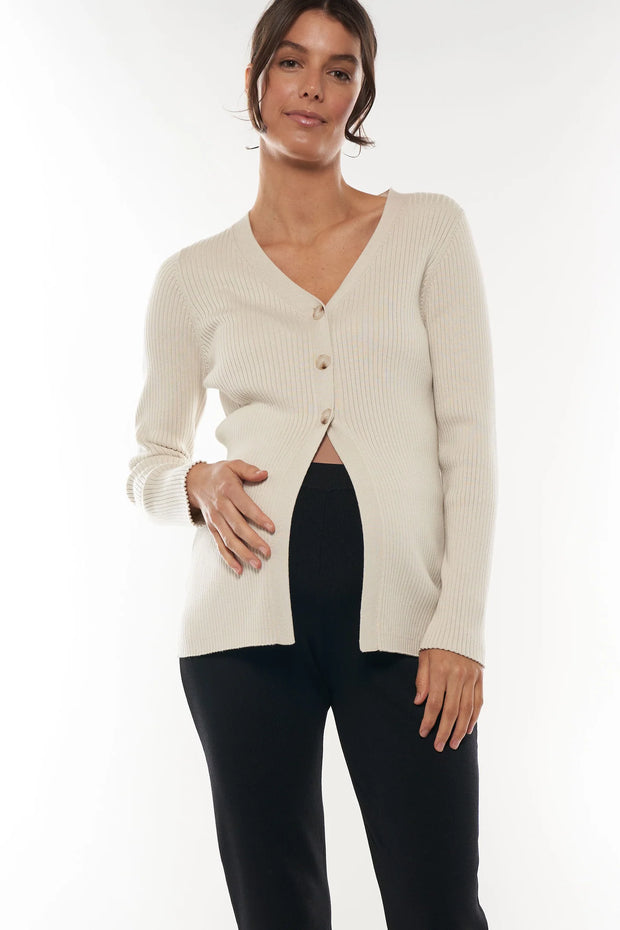 Legacy Button Front Top - Milk