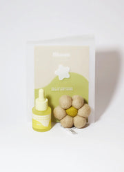 Felt Air Freshener - Lime Leaf & Fresia