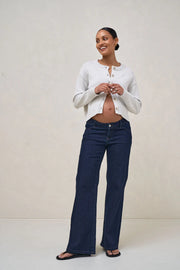 Live Light Cardigan - Light Grey