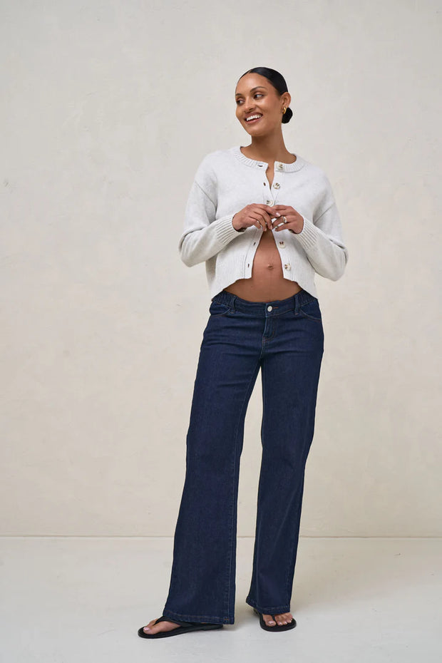 Live Light Cardigan - Light Grey