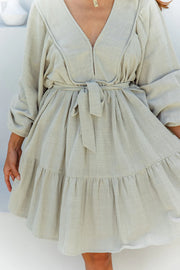 Lora Mini Dress - Pistachio