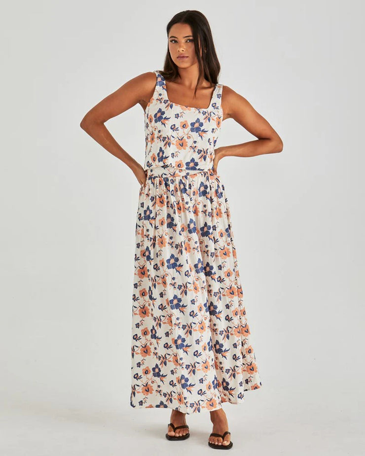 Luca Crop Top - Floral Embroidery