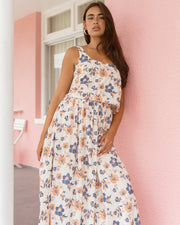 Luca Full Skirt - Floral Embroidery