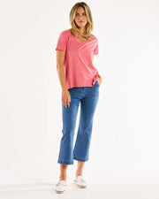 Luella Tee - Dusty Rose