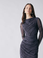 Esmaée - Marble Midi Dress
