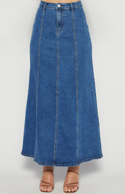 Alana Maxi Denim Skirt