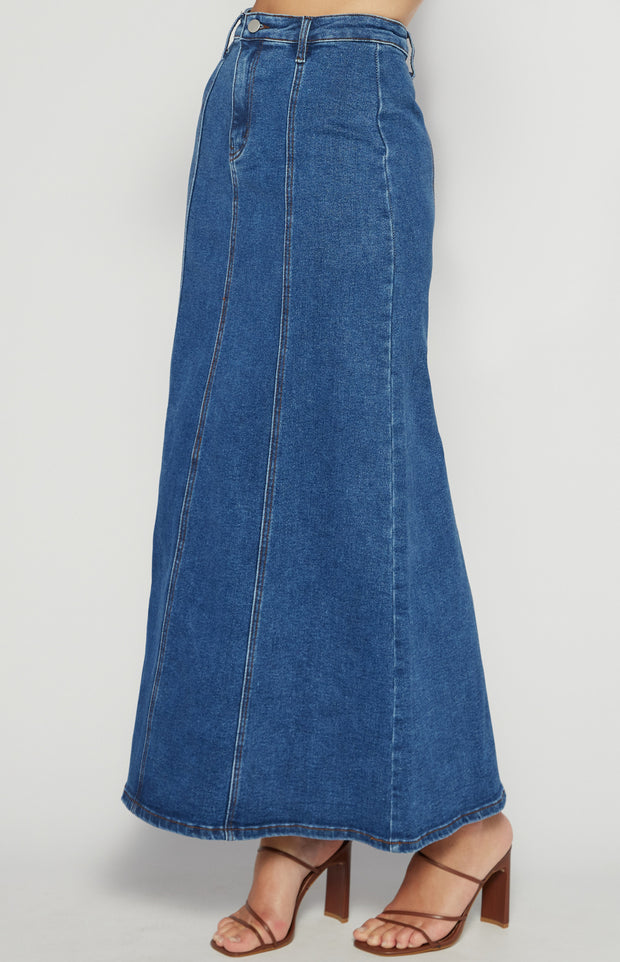 Alana Maxi Denim Skirt