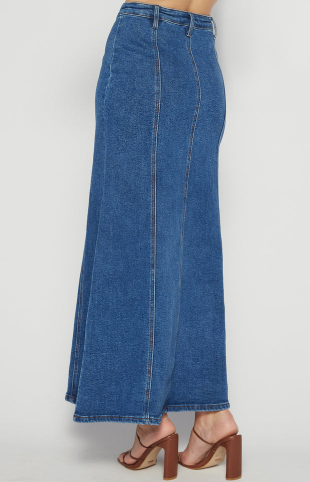 Alana Maxi Denim Skirt